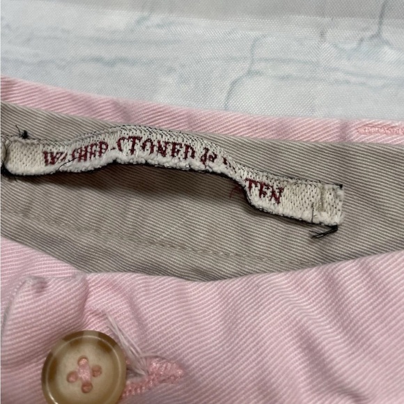 Men’s Pink Martini Washed Stoned & Beaten Shorts Size 36 Chino Classic Party - Picture 3 of 16